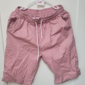 Men's Pink Casual Shorts